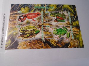 Chad    Unlisted  2011  Frogs  MNH