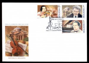 Moldova 2005 Composers FDC