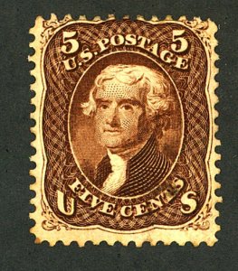 U.S. #75 MINT WITH PF CERT