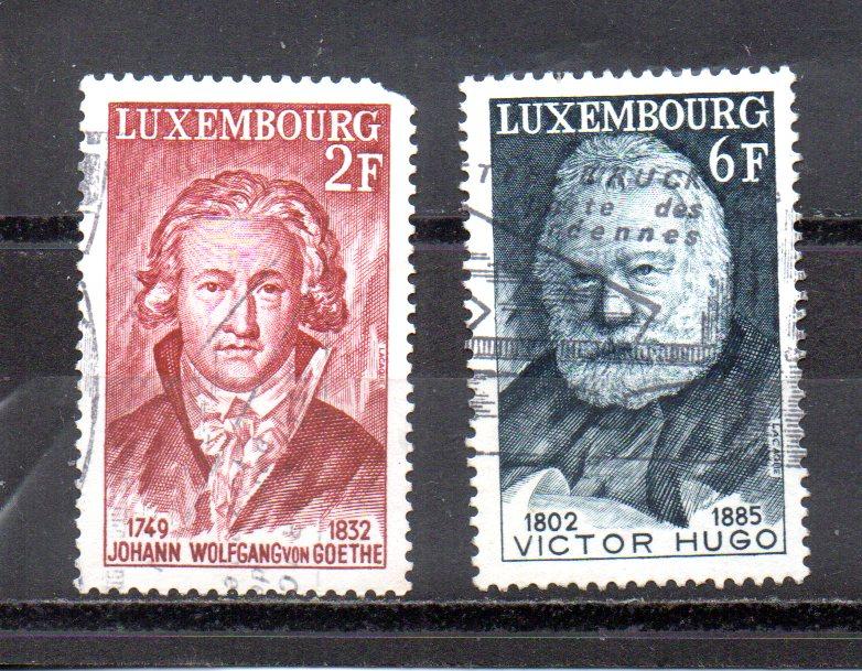 Luxembourg 593,595 used