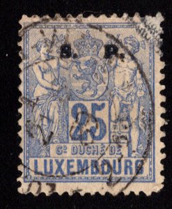 Luxembourg Scott O59 Used.