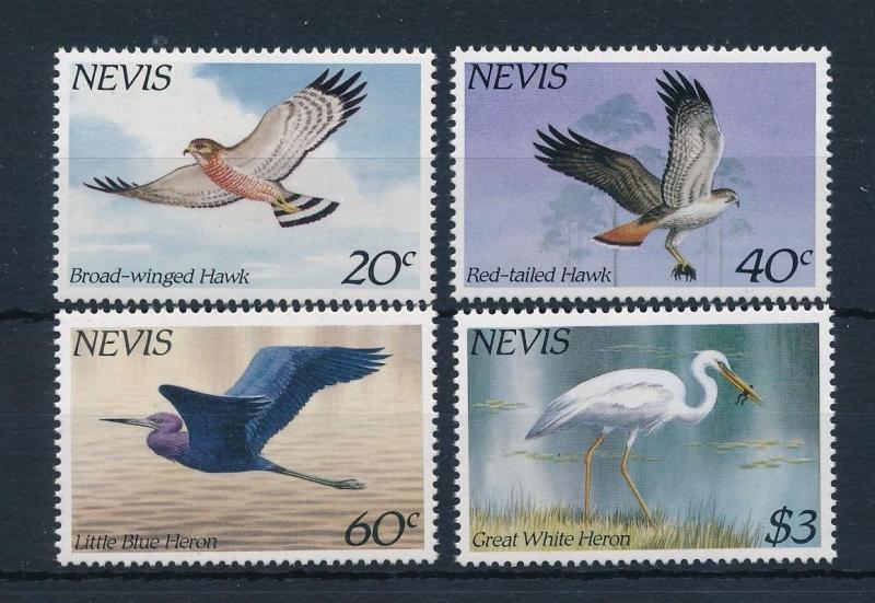 [52969] Nevis 1985 Birds Vögel Oiseaux Ucelli Hawk MNH