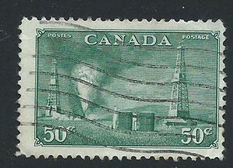 Canada SG 431  spacefiller corneer crease, small reverse ...