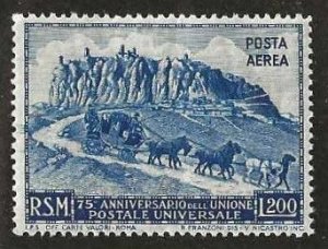 San Marino C62, mint, never hinged. 1950.  UPU.  (S230b)