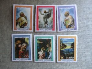 Vatican City, Scott# 595-600, MNH