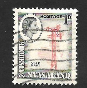 Rhodesia & Nyasaland 1959 - U - Scott #159