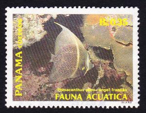 Panama French Angelfish 1v SG#1479 SC#749