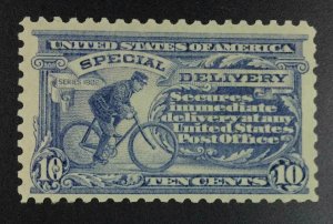 MOMEN: US STAMPS #E10 NO WMK SPECIAL DELIVERY MINT OG NH $750 LOT #75352*