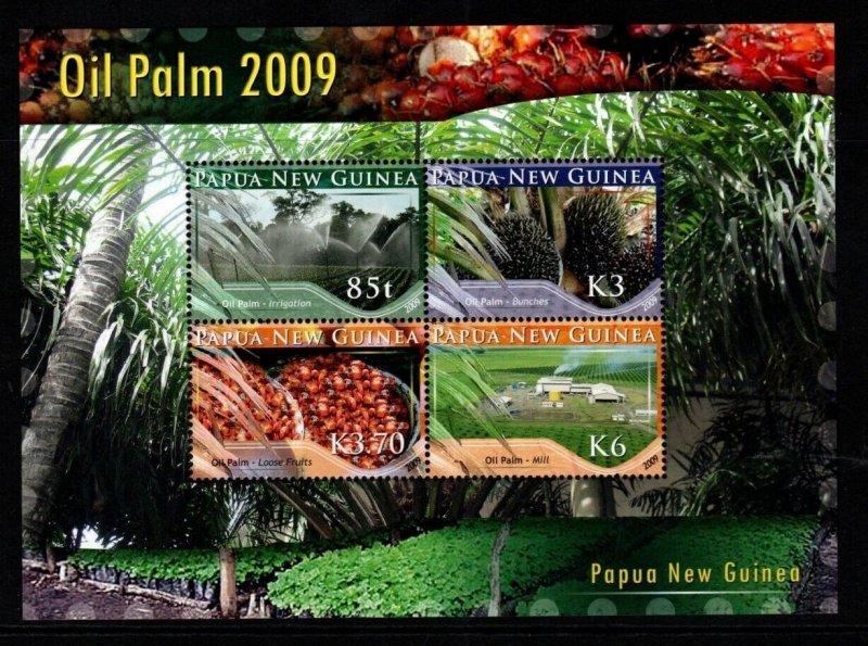 PAPUA NEW GUINEA SGMS1353 2009 OIL PALM FARMING MNH