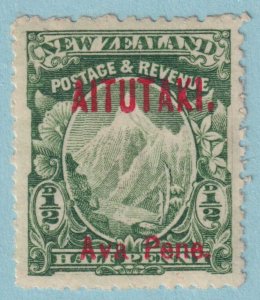 AITUTAKI 1  MINT HINGED OG * NO FAULTS VERY FINE! - ULD