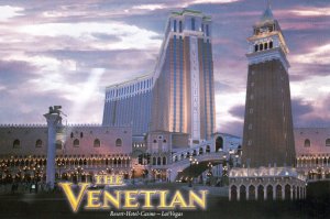 POSTCARD Las Vegas The Venetian  Hotel/Casino  -  Unaddressed