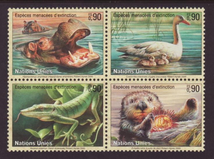 UN Geneva 355a Animals MNH VF