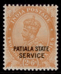 INDIAN STATES - Patiala GV SG O53, 2a 6p orange, M MINT.