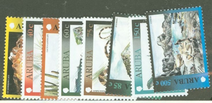 Aruba #185-192  Single (Complete Set)