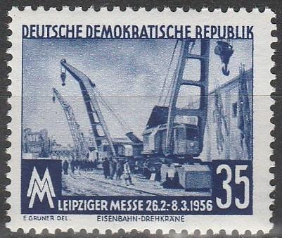 DDR #287  MNH F-VF