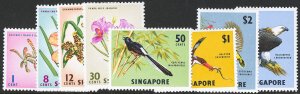 Singapore Stamps # 62-9 MNH XF Scott Value $75.00