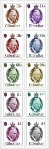 Gibraltar - Postfris/MNH - Complete set King Charles 2023