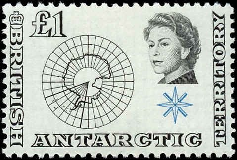 British Antarctic Territory #1-15, Complete Set(15), 1963, Hinged