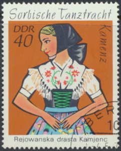 German Democratic Republic  SC# 1297  CTO  Dance Costumes see  details and sc...