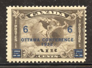 Canada Scott C4 Unused HOG - 1932 Ottawa Conference Surcharged - SCV $32.50