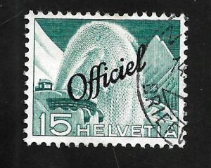 Switzerland 1950 - U - Scott #O39