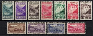 FRENCH ANDORRA 1932-1955 / Landscapes /  set MNH (OG) CV $25