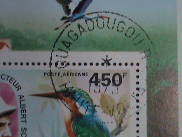 ​BURKINA FASO-1975-SH92- CENT. ALBERT SCHWEITZER- CTO S/S VF LAST ONE