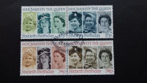 Great Britain 1986 The 60th Anniversary of the Birth of Queen Elizabeth II Used