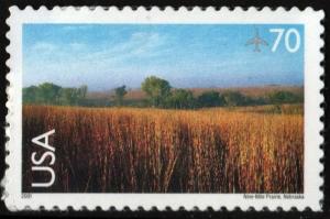 SC#C136 70¢ Nine-Mile Prairie Single (2001) SA