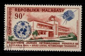 Madagascar Scott C78 Used CTO Airmail stamp similar cancels