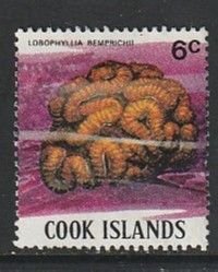 1980 Cook Islands - Sc 568a - used VF - 1 single - Corals