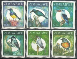Zimbabwe Stamp 806-811  - Birds