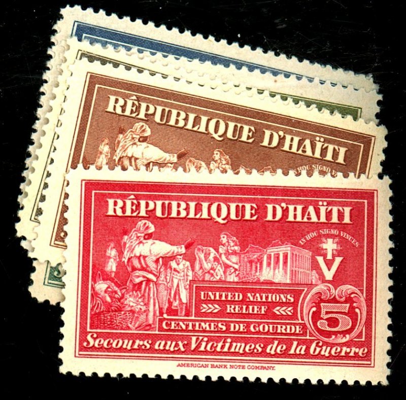 Haiti Ra18 Mint VF OG NH Cat 12 Caribbean Haiti, Revenues