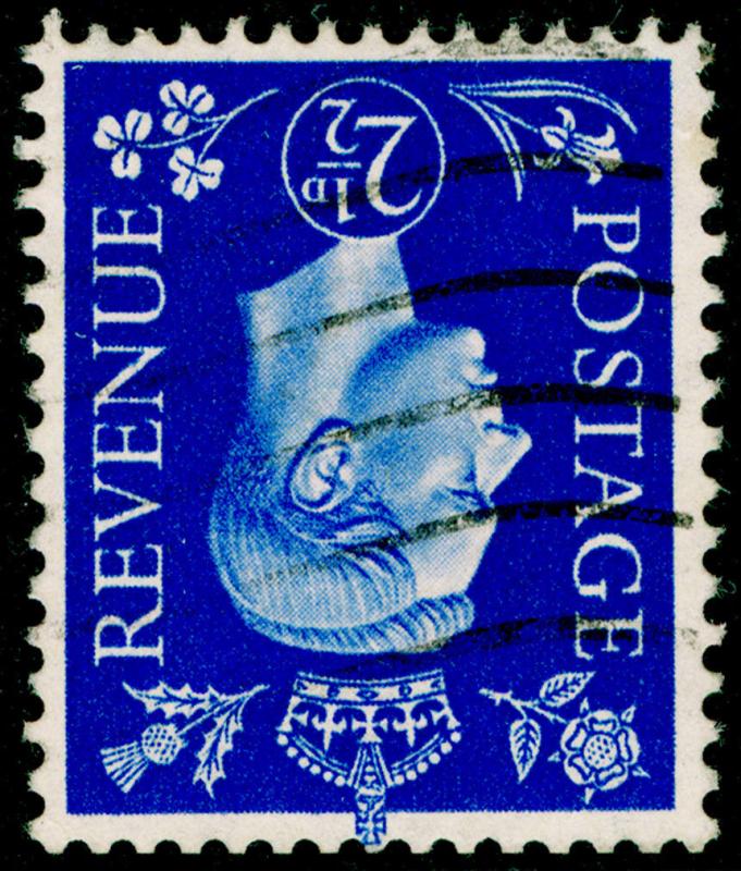 SG466Wi, 2½d ultramarine, FINE USED. Cat £22. WMK INV