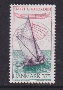 Denmark  #1053  used  1996  wooden dinghies 3.75k