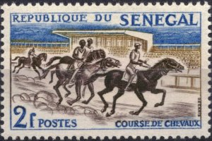 Senegal #204, Unused, Hinged