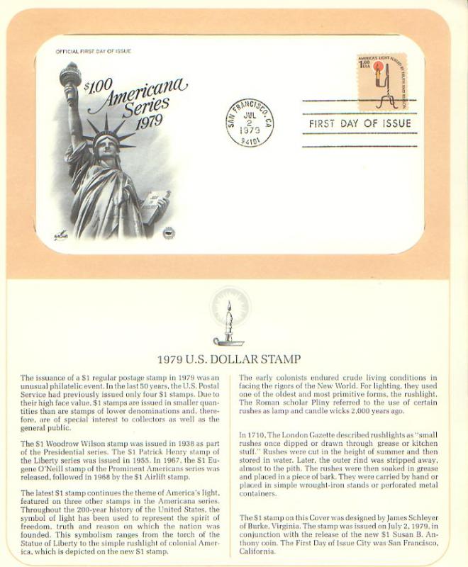 Americana Light, FDC's (USHFDC1610)