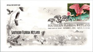 FDC 2006 SC #4099 Artcraft, Roseate Spoonbill - Naples, FL - Single - J1297