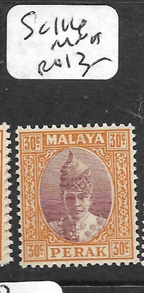 MALAYA PERAK  (P0107B)  30C  SG 116  MNH