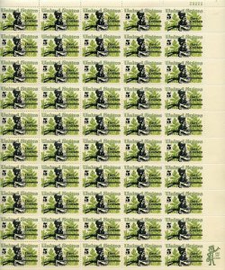 UNITED STATES SCOTT #1330 DAVEY CROCKETT SHEET(50) MINT NH