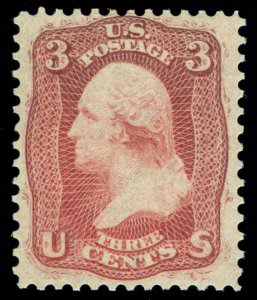 MOMEN: US STAMPS #56 #65-E15h MINT OG H PF CERT