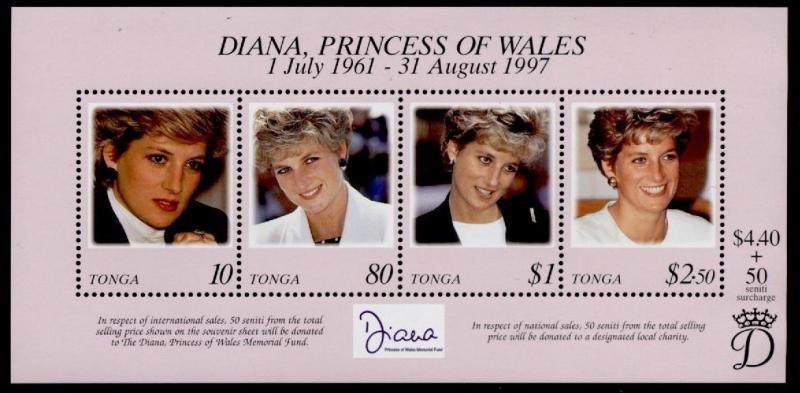 Tonga 980 MNH Princess Diana