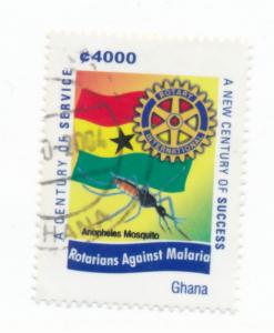 Ghana 2004 Scott 2421B used - 4000ce, Rotary international