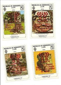 Honduras C642-45 MNH