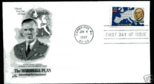 3141 The Marshall Plan ArtCraft FDC