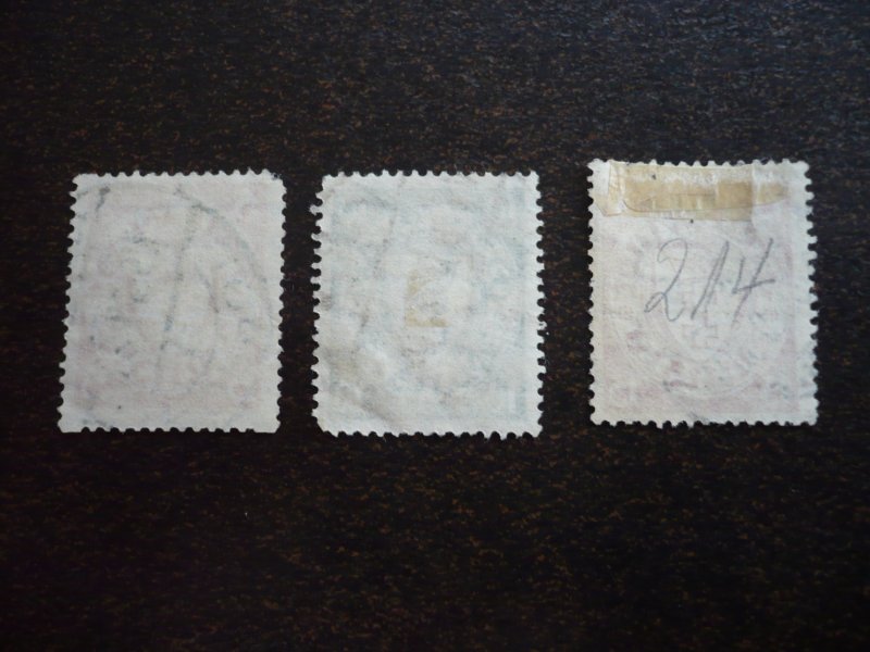 Stamps - Danzig - Scott# 170,173,176 - Used Partial Set of 3 Stamps