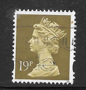 Great Britain #MH254 Used Single