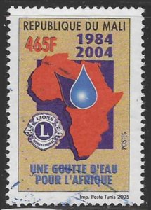 Mali #1137 (2005), postally used single, cat. $4.50