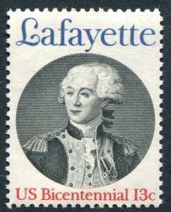 1716 13c Lafayette, Mint Never Hinged VF