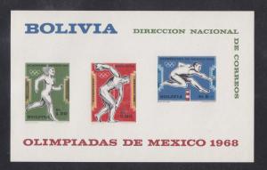 Bolivia Scott# C301a S/Sheet MNH